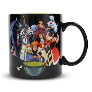 Foto 1 | Foto 1 | Taza De Cerámica Plateada Buffalo Disney Villains Group, 600 Ml - Venta Internacional.