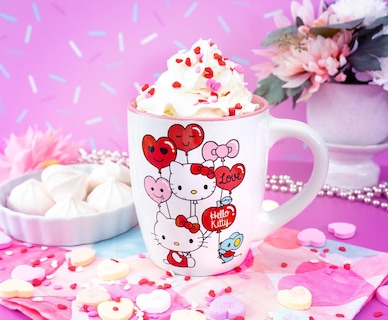 Foto 4 | Foto 4 | Taza De Café Con Forma De Globo Plateado Con Forma De Corazón Buffalo Sanrio Hello Kitty, 750 Ml - Venta Internacional.