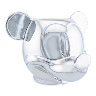 Foto 1 | Foto 1 | Taza De Cerámica Plateada Buffalo Disney Mickey Mouse 100 Years - Venta Internacional.
