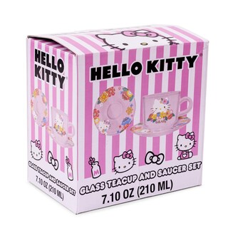 Foto 3 | Foto 3 | Set De Taza De Té Y Platillo Silver Buffalo Sanrio Hello Kitty - Venta Internacional.