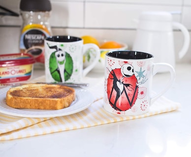 Foto 5 | Foto 5 | Tazas De Cerámica Silver Buffalo Nightmare Before Christmas Jack 414 Ml - Venta Internacional.