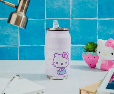 Foto 2 | Foto 2 | Vaso Silver Buffalo Sanrio Hello Kitty De Acero Inoxidable, 350 Ml - Venta Internacional.