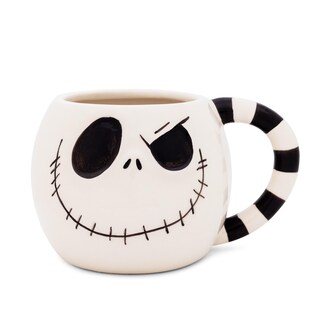 Foto 1 | Foto 1 | Taza De Cerámica Plateada Buffalo Disney Nightmare Before Christmas - Venta Internacional.