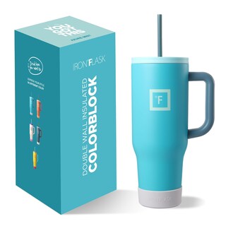 Foto 1 | Foto 1 | Taza Aislante Iron °flask Co-pilot Con Bota, Pajita Y Tapa Abatible, 1,2 L - Venta Internacional.