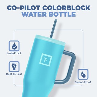 Foto 2 | Foto 2 | Taza Aislante Iron °flask Co-pilot Con Bota, Pajita Y Tapa Abatible, 1,2 L - Venta Internacional.