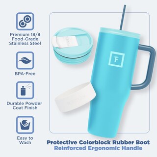 Foto 5 | Foto 5 | Taza Aislante Iron °flask Co-pilot Con Bota, Pajita Y Tapa Abatible, 1,2 L - Venta Internacional.