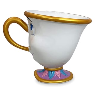 Foto 4 | Foto 4 | Taza Disney Chip De Cerámica De La Bella Y La Bestia, 300 Ml - Venta Internacional.