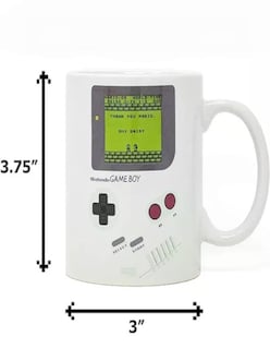 Foto 4 | Foto 4 | Taza Magica Game Boy + Termo De Agua Güish