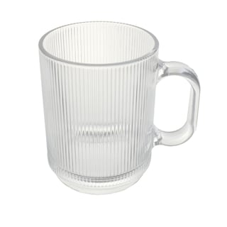 Foto 3 | Foto 3 | Set 4 Tazas De Vidrio Para Café Transparente Acanalada 430ml