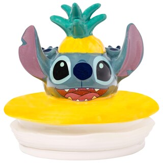 Foto 6 | Foto 6 | Tarro Plateado Para Galletas Y Bocadillos Para Caramelos Buffalo Disney Lilo Stitch - Venta Internacional.
