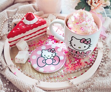 Foto 7 | Foto 7 | Juego De Tazas De Café Silver Buffalo Sanrio Hello Kitty Ceramic - Venta Internacional.