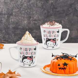 Foto 2 | Foto 2 | Taza De Cerámica Silver Buffalo Sanrio Hello Kitty Halloween 500 Ml - Venta Internacional.