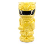 Taza De Cerámica Power Rangers Geeki Tikis Yellow Ranger 450ml - Venta Internacional.