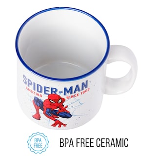 Foto 5 | Foto 5 | Taza Camper Silver Buffalo Marvel Spider-man De Cerámica 20 Ml - Venta Internacional.