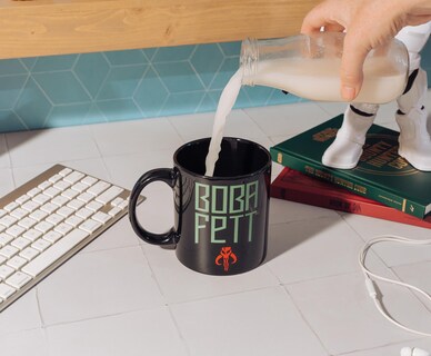 Foto 4 | Foto 4 | Taza De Café Silver Buffalo Star Wars Boba Fett Helmet 600 Ml - Venta Internacional.
