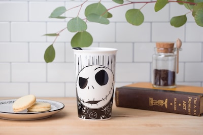 Foto 3 | Foto 3 | Taza De Viaje De Cerámica Silver Buffalo Disney Nightmare 300 Ml - Venta Internacional.