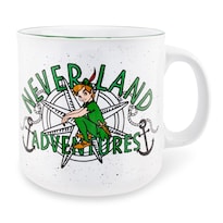 Taza Plateada Buffalo Disney Peter Pan Neverland 600 Ml - Venta Internacional.