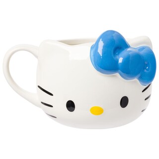 Foto 1 | Foto 1 | Taza De Cerámica Silver Buffalo Sanrio Hello Kitty Blue Bow 600 Ml - Venta Internacional.