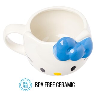 Foto 3 | Foto 3 | Taza De Cerámica Silver Buffalo Sanrio Hello Kitty Blue Bow 600 Ml - Venta Internacional.