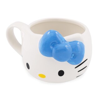 Foto 4 | Foto 4 | Taza De Cerámica Silver Buffalo Sanrio Hello Kitty Blue Bow 600 Ml - Venta Internacional.