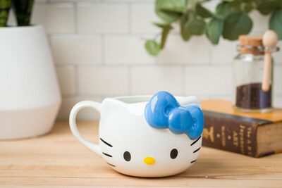 Foto 5 | Foto 5 | Taza De Cerámica Silver Buffalo Sanrio Hello Kitty Blue Bow 600 Ml - Venta Internacional.