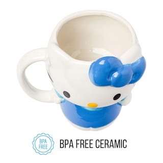 Foto 3 | Foto 3 | Vestido Azul De Cuerpo Entero Mug Silver Buffalo Sanrio Hello Kitty - Venta Internacional.