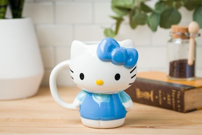 Foto 4 | Foto 4 | Vestido Azul De Cuerpo Entero Mug Silver Buffalo Sanrio Hello Kitty - Venta Internacional.