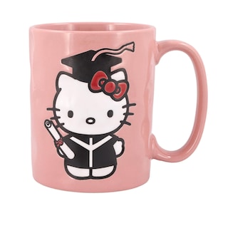 Foto 2 | Foto 2 | Taza De Cerámica Silver Buffalo Hello Kitty Graduation 500 Ml - Venta Internacional.
