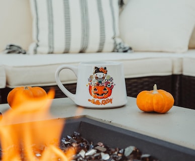 Foto 6 | Foto 6 | Taza Silver Buffalo Sanrio Hello Kitty Pumpkin 400 Ml - Venta Internacional.