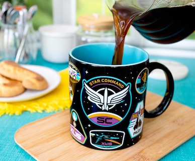 Foto 5 | Foto 5 | Taza Plateada Con Insignias De Buffalo Disney Pixar Lightyear 590 Ml - Venta Internacional.
