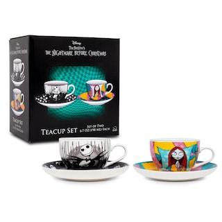 Foto 2 | Foto 2 | Set De Tazas De Té Silver Buffalo Disney Nightmare Before Christmas - Venta Internacional.