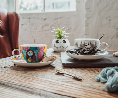 Foto 3 | Foto 3 | Set De Tazas De Té Silver Buffalo Disney Nightmare Before Christmas - Venta Internacional.