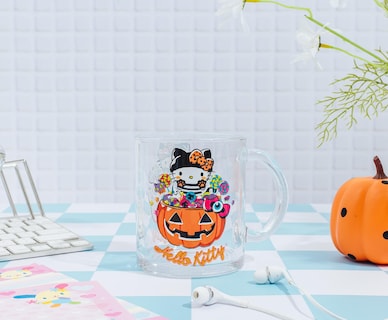 Foto 4 | Foto 4 | Taza De Cristal Silver Buffalo Sanrio Hello Kitty Halloween 530 Ml - Venta Internacional.