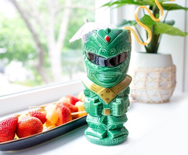 Foto 3 | Foto 3 | Taza Geeki Tikis Power Rangers Green Ranger 473 Ml Cerámica - Venta Internacional.