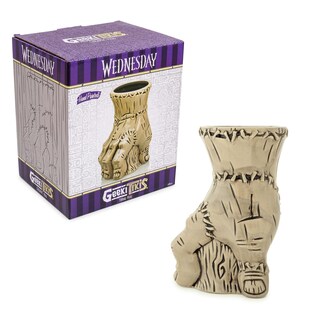 Foto 3 | Foto 3 | Taza Geeki Tikis The Addams Family Thing De Cerámica 800 Ml - Venta Internacional.