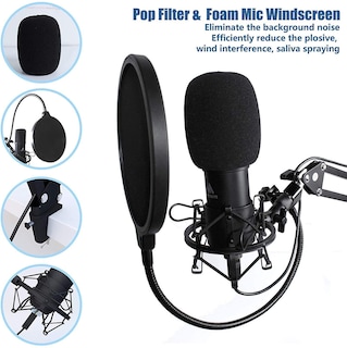 Foto 5 | Foto 5 | Micrófono Maono Au-a04h Con Condensador Usb Y Set De Auriculares De Estudio - Venta Internacional.