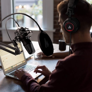 Foto 7 | Foto 7 | Micrófono Maono Au-a04h Con Condensador Usb Y Set De Auriculares De Estudio - Venta Internacional.
