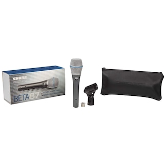 Foto 4 | Foto 4 | Micrófono Vocal Shure Beta 87a Studio Grade Con Filtro Pop - Venta Internacional.