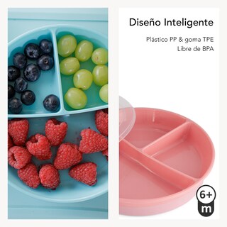Foto 3 | Foto 3 | Plato Dividido 6+m Twistshake color Blanco
