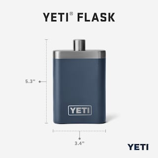 Foto 6 | Foto 6 | Frasco Yeti De 200 Ml 7 Onzas Con Embudo De Acero Inoxidable Color Azul Marino - Venta Internacional.