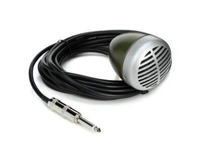 Foto 2 | Foto 2 | Micrófono Harmónica Shure 520dx color Verde con Perilla de Control ce Volumen