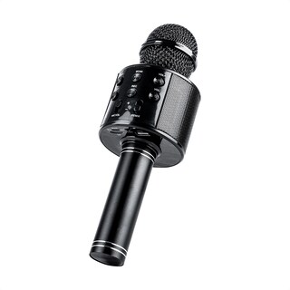 Foto 1 | Foto 1 | Micrófono Inalámbrico de Karaoke con Bocina Bluetooth Incluida, Múltiples Funciones de Voz color Negro