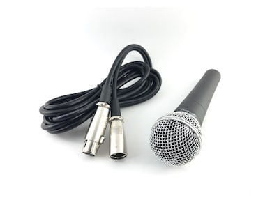 Foto 2 | Foto 2 | Micrófono Alámbrico Xss Cm158s Negro/cardioide/vocal