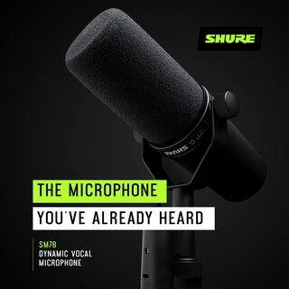 Foto 6 | Foto 6 | Micrófono Shure Sm7b Vocal Dynamic Studio Micrófono Xlr - Venta Internacional.