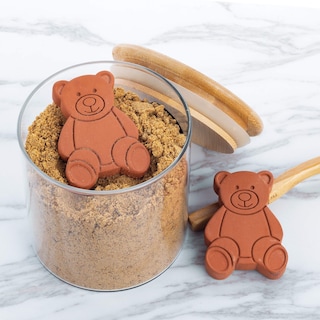 Foto 2 | Foto 2 | Set De 2 Unidades De Terracota Brown Sugar Keeper And Saver Fox Run Bear - Venta Internacional.