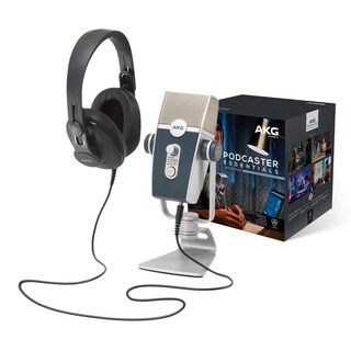 Foto 1 | Foto 1 | Paquete de Micrófono Akg Essentials Kit Negro C22-usb + Audífonos K52