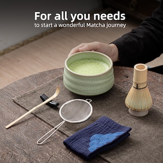 Foto 5 | Foto 5 | Set De Batidores Para Matcha Teanagoo, 7 Unidades, Con Cuenco De Cerámica, 510 Ml - Venta Internacional.