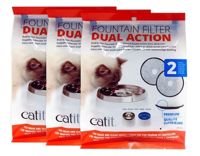 Foto 1 | Foto 1 | Filtros De Repuesto Catit Fresh & Clear Dual Action (6) - Venta Internacional.