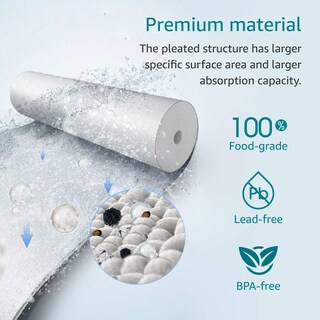 Foto 4 | Foto 4 | Filtro De Agua Aqua Crest Ap110 Para Sedimentos Para Toda La Casa 5 Micrones X6 - Venta Internacional.