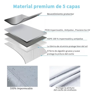 Foto 3 | Foto 3 | Funda para Auto Eo Safe Imports Esi8700 color Plata
